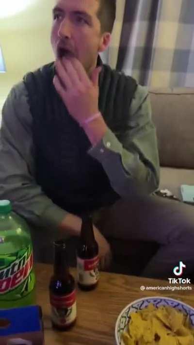 Alpha dads watching the Super Bowl