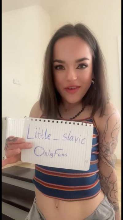 Hey guys, it’s little_slavic 😈 before you call me a bot watch this video! I run my account myself, so all videos are amateurishly recorded, but it has its charm 🥰! If you have any suggestions on what I can change, please let me know!! 💕If you want to know