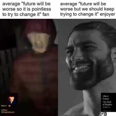 hold still, don't fall off the ladder!