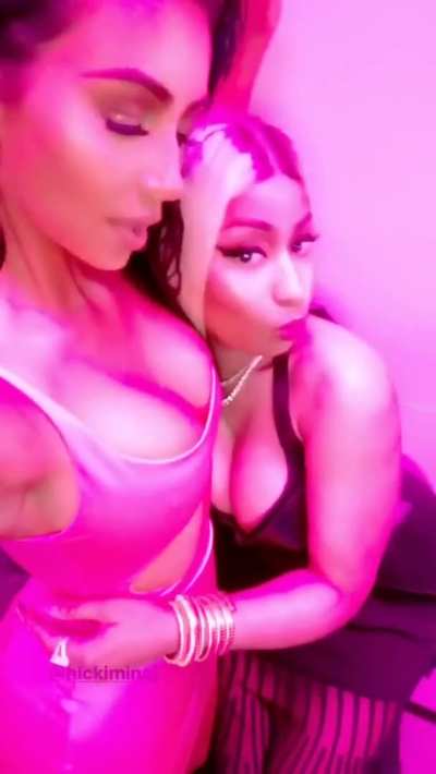 Kim and Nicki