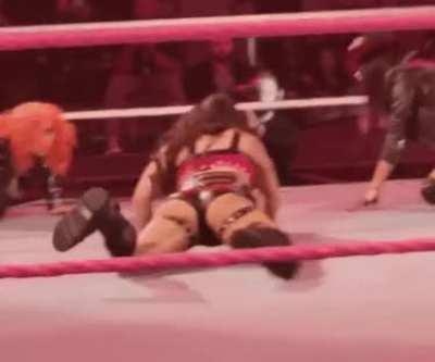 Mandy Rose backing that ass up!