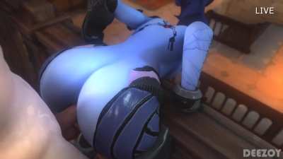 Widowmaker taking back shots (DEEZOY)