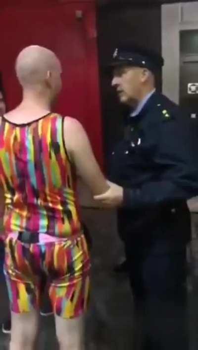 Police brutality in Ireland :(