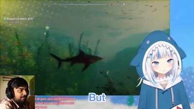 Sad shark, kinda felt bad