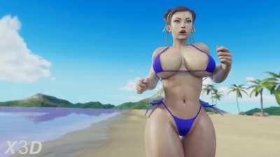 Chun-li (X3D) [Street Fighter]