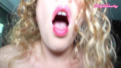 he almost cums when i slow it down like this