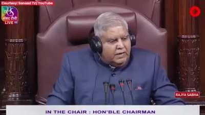 RS Chairman Jagdeep Dhankar refuses to allow the Opposition demand for a discussion on Manipur riots and PM to address the parliament, instead he nudges the Govt. to move a motion to have RS member Sanjay Singh (AAP) suspended