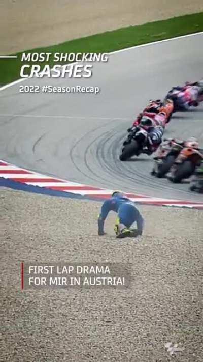 MotoGP most shocking crashes 2022