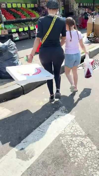 Mommy has a bubble butt