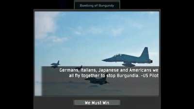 My first time i make a custom super event. The Superpowers have come together to stop Burgundy.