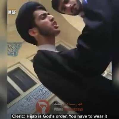 Iranian women against Clerics