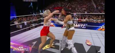 Toni dominated Mercedes on the mic and gave her a kiss 💋