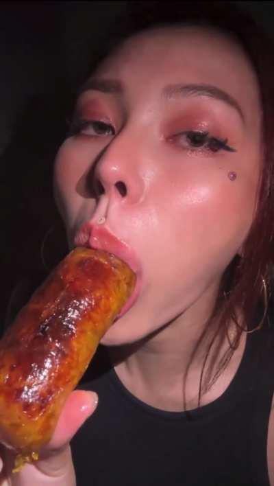 “Guess the length of my dinner”