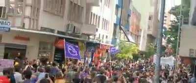 Ato contra Bolsonaro em FLORIANÓPOLIS, SC (29/05/2021)