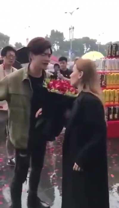 Not even the Lambo could convince her! Rejected.