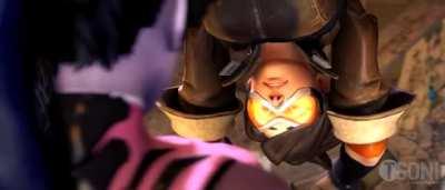 Tracer is Taken Hostage by Futanari Widowmaker (tsoni)