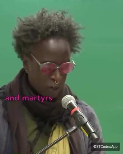 'Regardless of who wins...' The opening minutes of Saul Williams' keynote at 'The End of Empire And The Future of Freedom' at UCSB 11/2/24