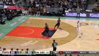 [Highlight] Flight 23 takes off for the slam after the steal off Wemby