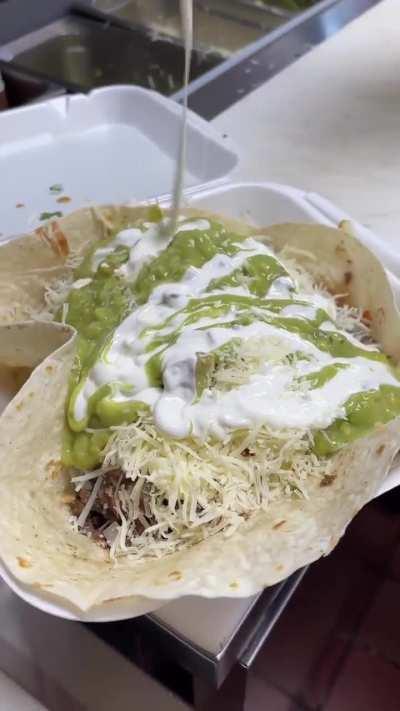 Super smothered burrito!
