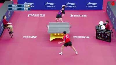 Amazing Rally from Fan Zhendong (Chinese Super League 2022)