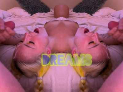 Who wouldn’t dream of cumming on a babe