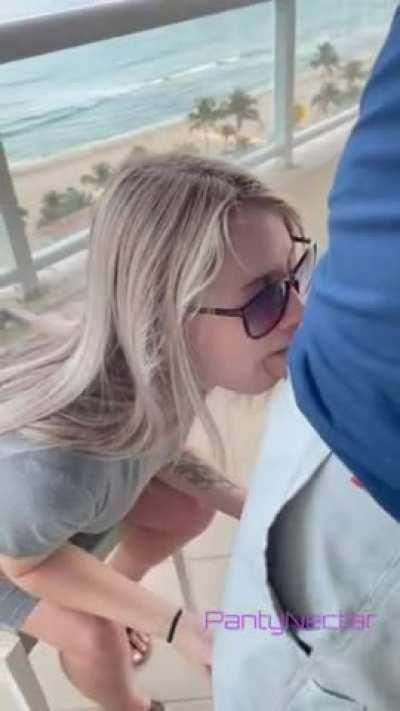 Her throat is made for this