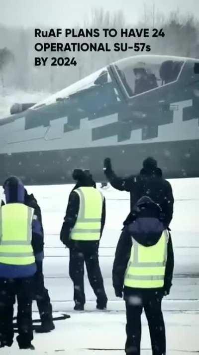 RU POV: RuAF recieves new batch of 4 SU - 57 fighter aircraft, working towards having a fleet of 24 by 2024.