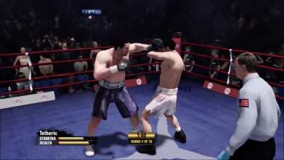 don’t bother jabbing a cross block or marciano