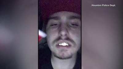 Guy shoots gun our window