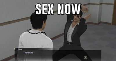 Horny majima