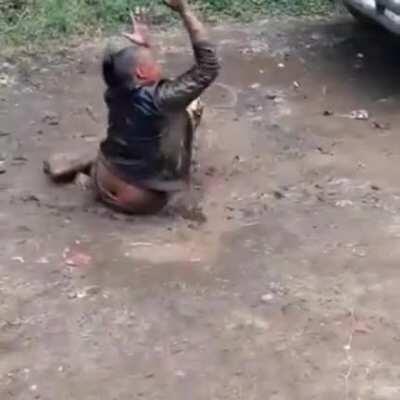 HMC while I try to walk away from the crowd.