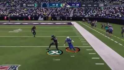 Lamar Jackson is a cheat code...