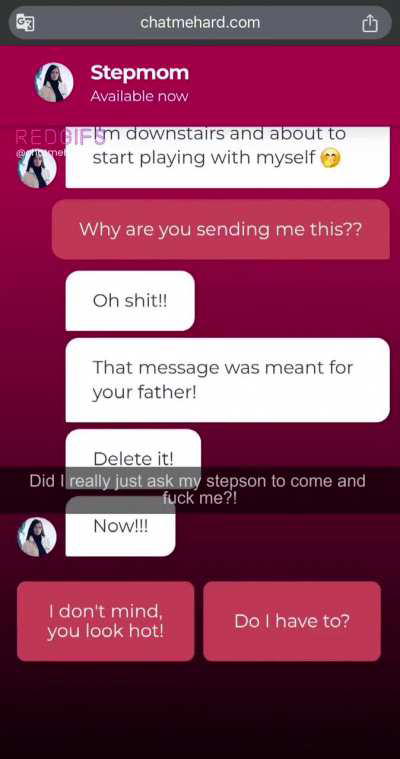 Did I really just ask my son to come and fuck me?!