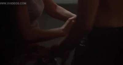 Diane Lane forcefully made to take anal in public hallway