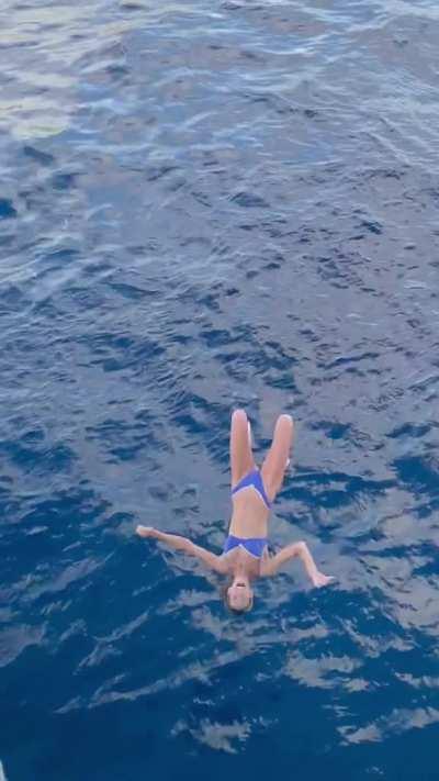 Drinking while diving