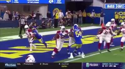 [Highlight] Booger McFarland on Kyler Murray's pick six: “What in the Carson Wentz is that right there?”