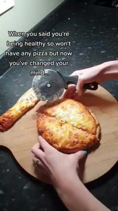 This is called the Richard Waterson pizza cut