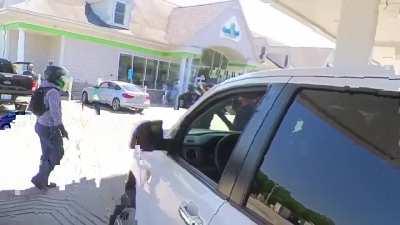 Truck Guy Bit Off More Than He Could Chew