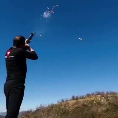 Impressive Skeet Shooting Performance