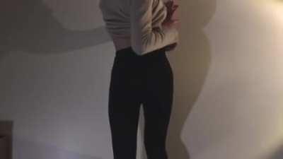 I wish guys wouldn't feel so shy about checking out my ass, I wear yoga pants for them to enjoy