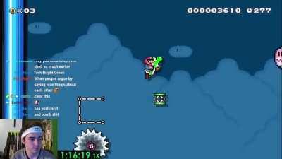 Super Fast Paced Low Gravity Level