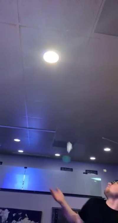 To do a “cool” bar trick