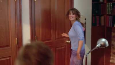 Elizabeth Hurley Rains Down Tongue Kisses