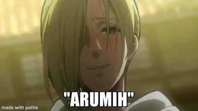 Shitpot theory - The moment Armin became aware of Annie as a love interest