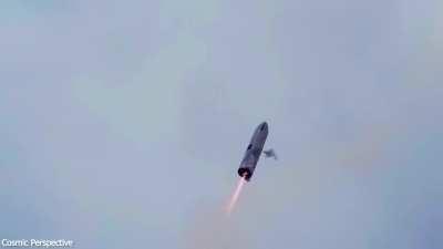 Starship crewed landing simulation