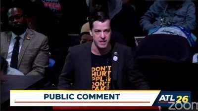Chase Oliver Brings Fire to Atlanta City Council re: Cop City