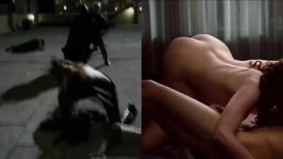 Anne Hathaway (Superhero vs Undressed)