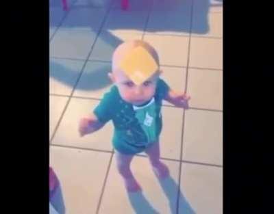 While I hold this cheese