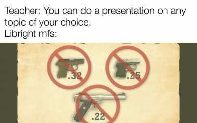 My knowledge about self defense is immaculate.