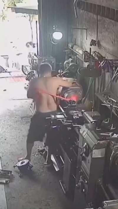 This guy is so lucky